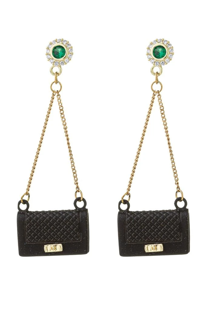 商品Eye Candy LA|Ella Purse Earrings - Yellow,价格¥190,第2张图片详细描述