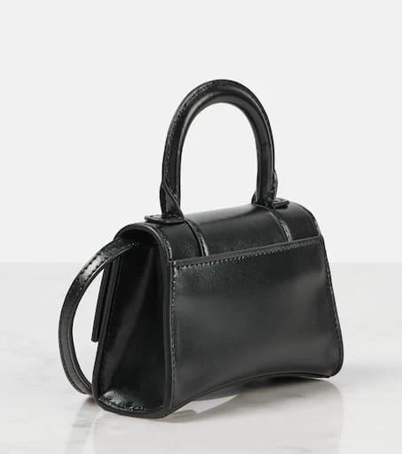 商品Balenciaga|Hourglass Mini leather crossbody bag,价格¥9007,第4张图片详细描述