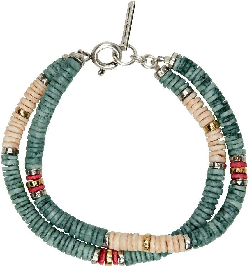 商品Isabel Marant|Green Heishi Bracelet,价格¥395,第2张图片详细描述