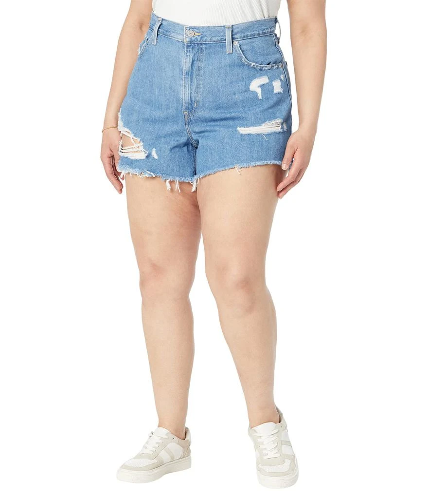 商品Levi's|High-Waisted Mom Shorts,价格¥419,第1张图片