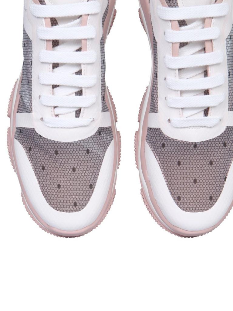 Red Valentino Women's  White Other Materials Sneakers商品第4张图片规格展示