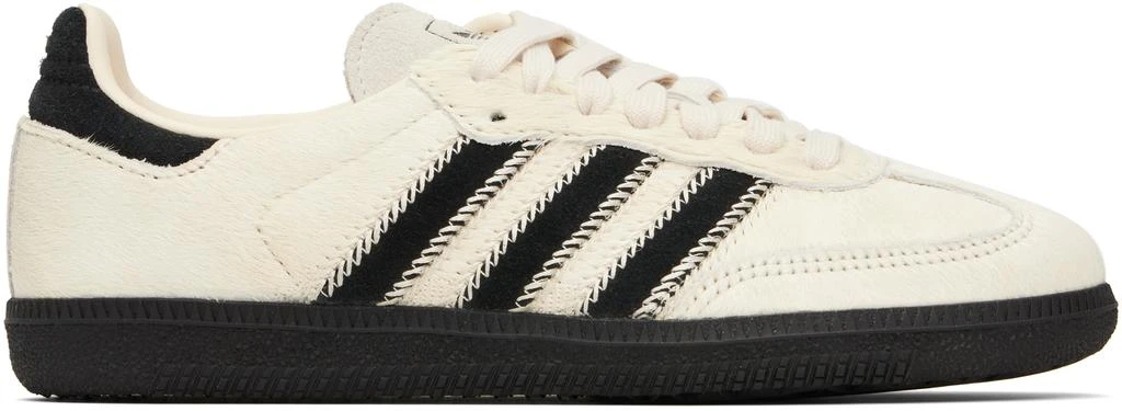 商品Adidas|Off-White & Black Samba OG Sneakers,价格¥843,第1张图片