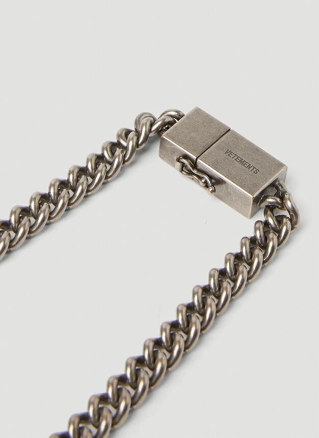 商品Vetements|USB Necklace in Silver,价格¥9600,第2张图片详细描述