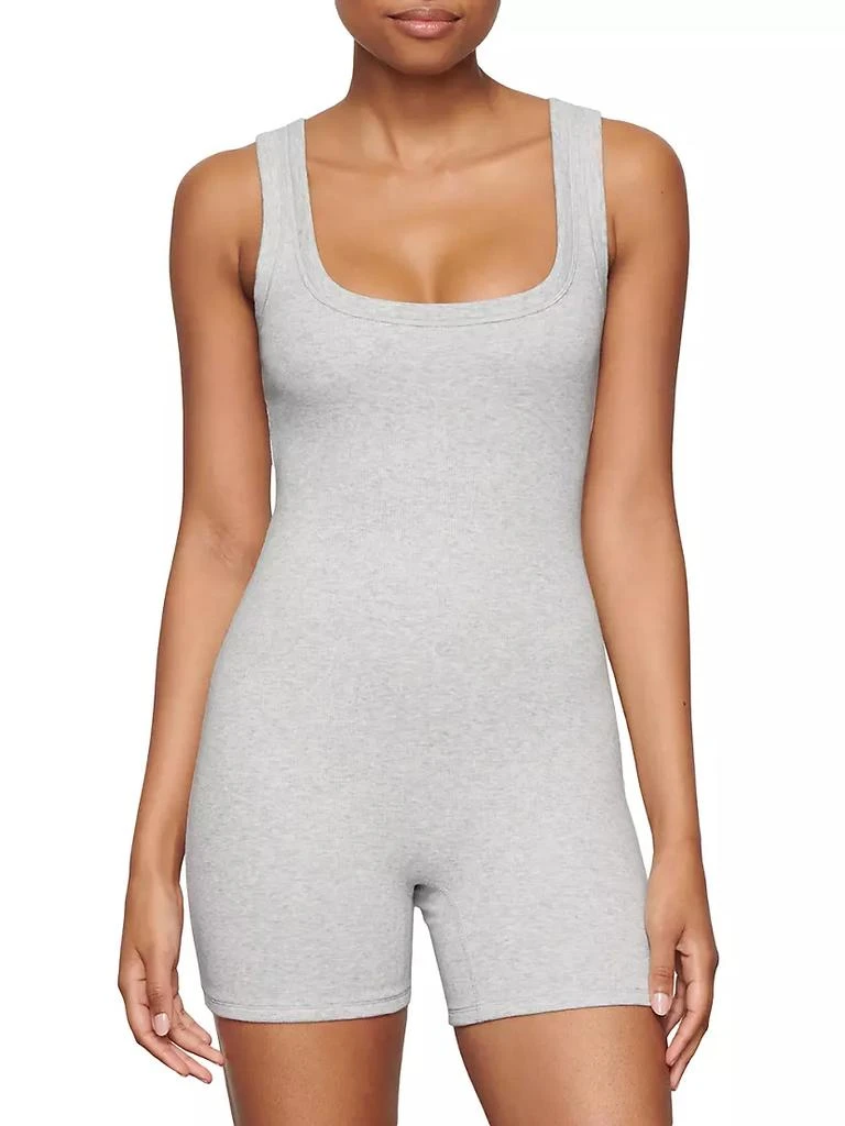 商品SKIMS|Cotton Rib Onesie Bodysuit,价格¥576,第3张图片详细描述