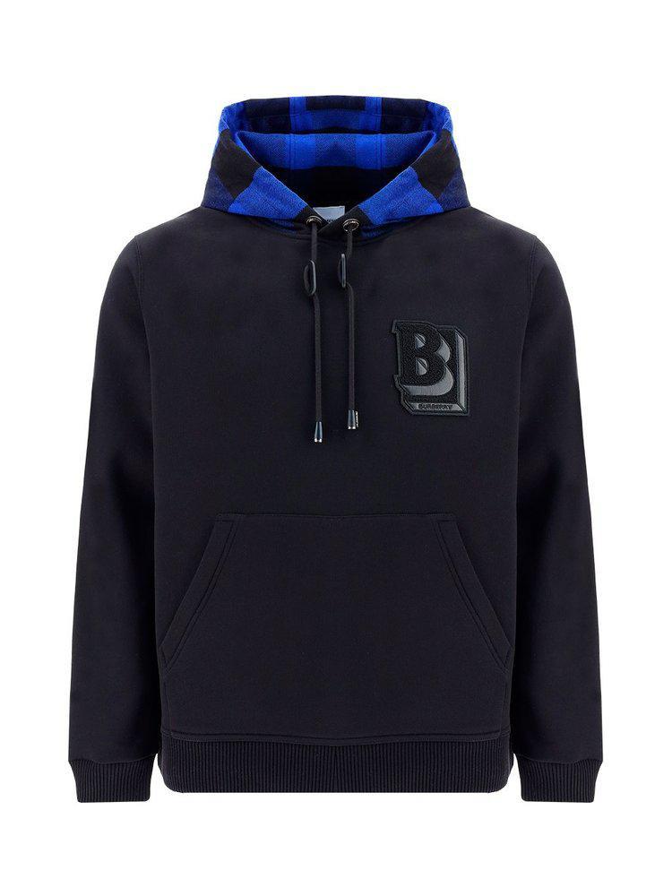 商品Burberry|Burberry Monogram Patch Hoodie,价格¥3631-¥5128,第1张图片