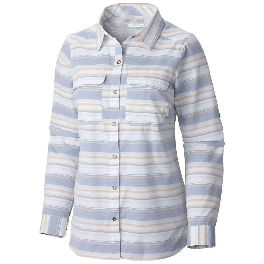 商品Columbia|Columbia Women's Pilsner Peak Stripe LS Shirt,价格¥281,第4张图片详细描述