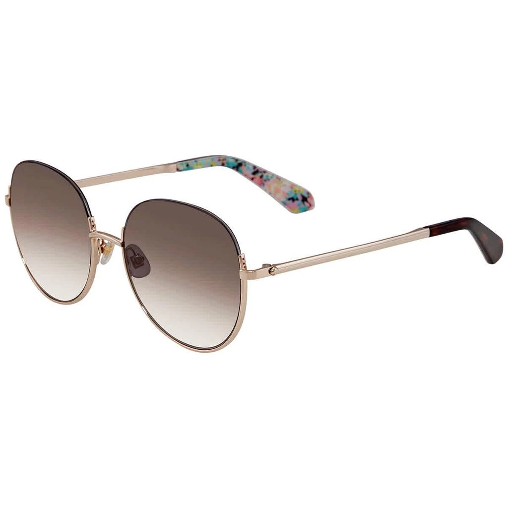 商品Kate Spade|Kate Spade Brown Gradient Round Ladies Sunglasses ASTELLE/G/S 0PSX 55,价格¥523,第1张图片