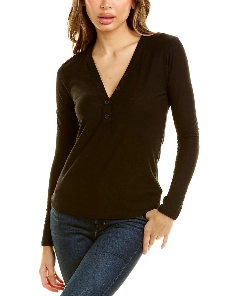 商品James Perse|Henley Top,价格¥266,第1张图片