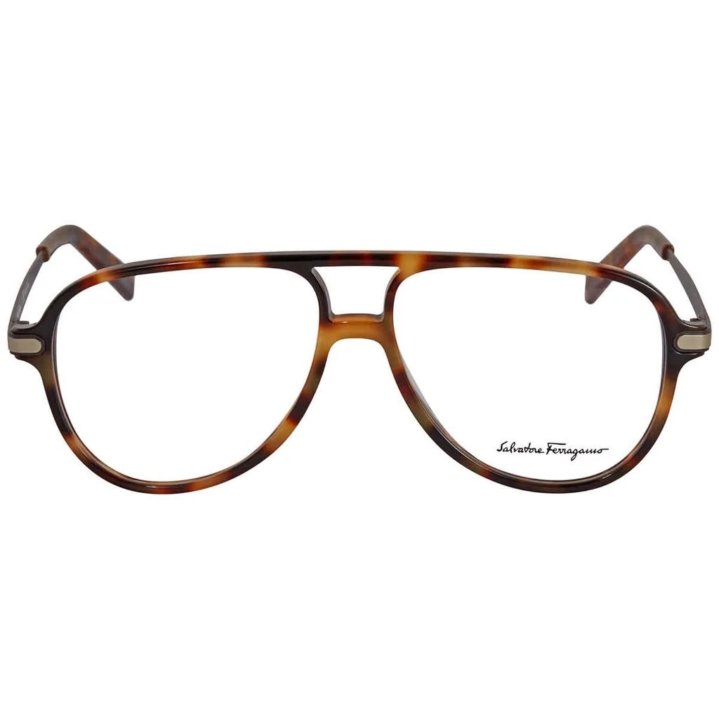 商品Salvatore Ferragamo|Salvatore Ferragamo Dermo Pilot Mens Eyeglasses SF2855 214 57,价格¥525,第2张图片详细描述