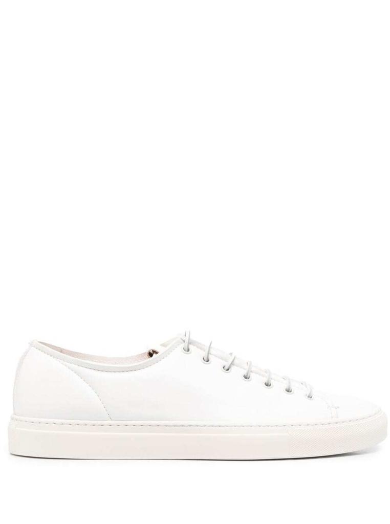Buttero Man's Tanino White Leather  Sneakers商品第1张图片规格展示