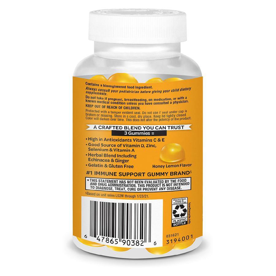 商品Airborne|Vitamin C D E, Zinc and Immune Support Supplement Gummies Honey Lemon,价格¥123,第4张图片详细描述