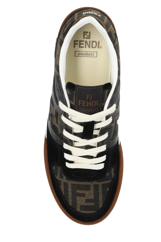 商品Fendi|Fendi Match FF Jacquard Low-Top Sneakers,价格¥5844,第4张图片详细描述