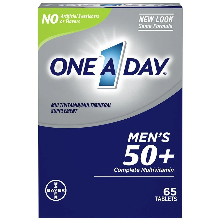 商品One A Day|Men's 50+ Healthy Advantage Multivitamin,价格¥57,第3张图片详细描述