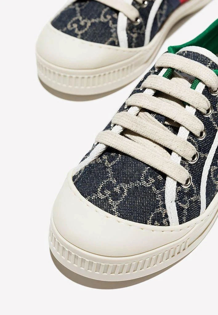 商品Gucci|Boys Tennis 1977 Canvas Sneakers,价格¥2895,第4张图片详细描述