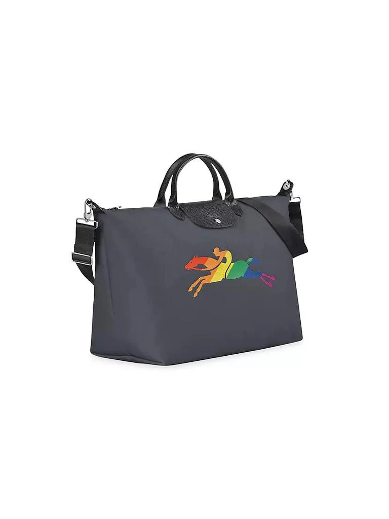 商品Longchamp|Large Le Pliage Rainbow Travel Bag,价格¥1284,第2张图片详细描述