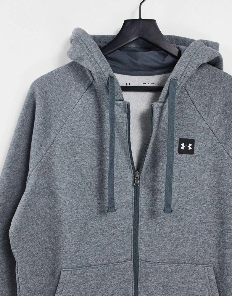 商品Under Armour|Under Armour Training Rival fleece full zip hoodie in grey,价格¥362,第4张图片详细描述