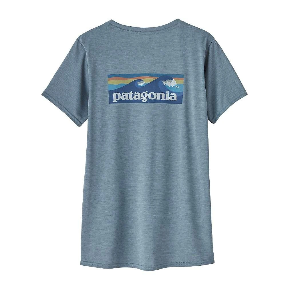 商品Patagonia|Patagonia Women's Capilene Cool Daily Graphic Shirt - Water,价格¥222,第2张图片详细描述