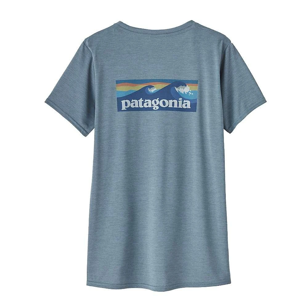 商品Patagonia|Patagonia Women's Capilene Cool Daily Graphic Shirt - Water,价格¥240,第2张图片详细描述