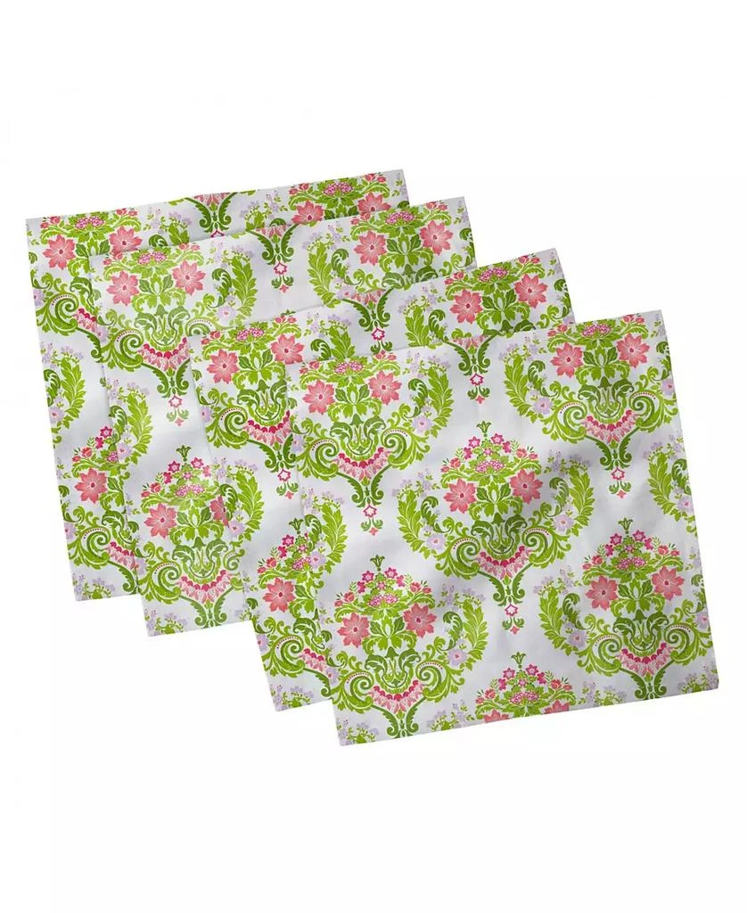 商品Ambesonne|Damask Set of 4 Napkins, 18" x 18",价格¥397,第1张图片