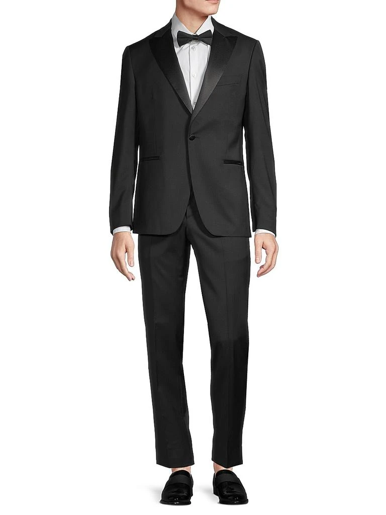商品PAL ZILERI|Stretch-Wool Peak-Lapel Tuxedo,价格¥9587,第2张图片详细描述