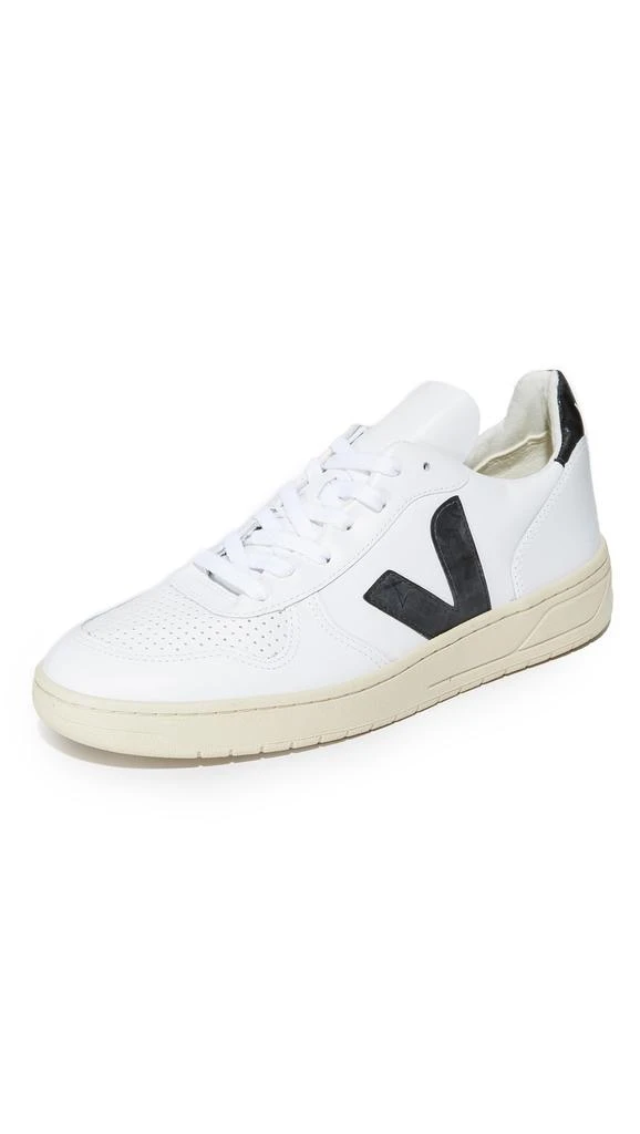 商品Veja|Veja V-10 Leather Sneakers,价格¥1119,第1张图片