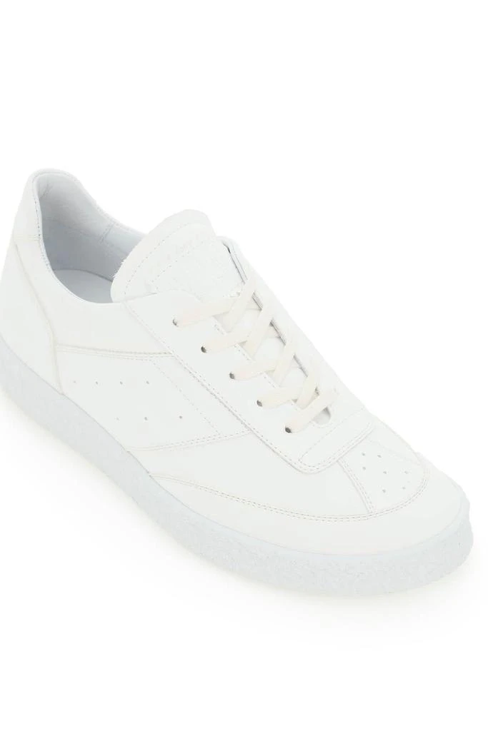 商品MM6|FAUX LEATHER LOW-TOP SNEAKERS,价格¥1306,第4张图片详细描述