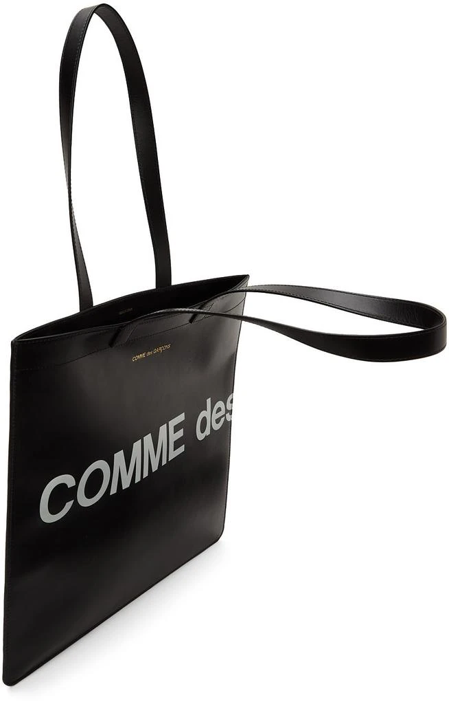 商品Comme des Garçons Wallets|Black Huge Logo Tote,价格¥2425,第5张图片详细描述