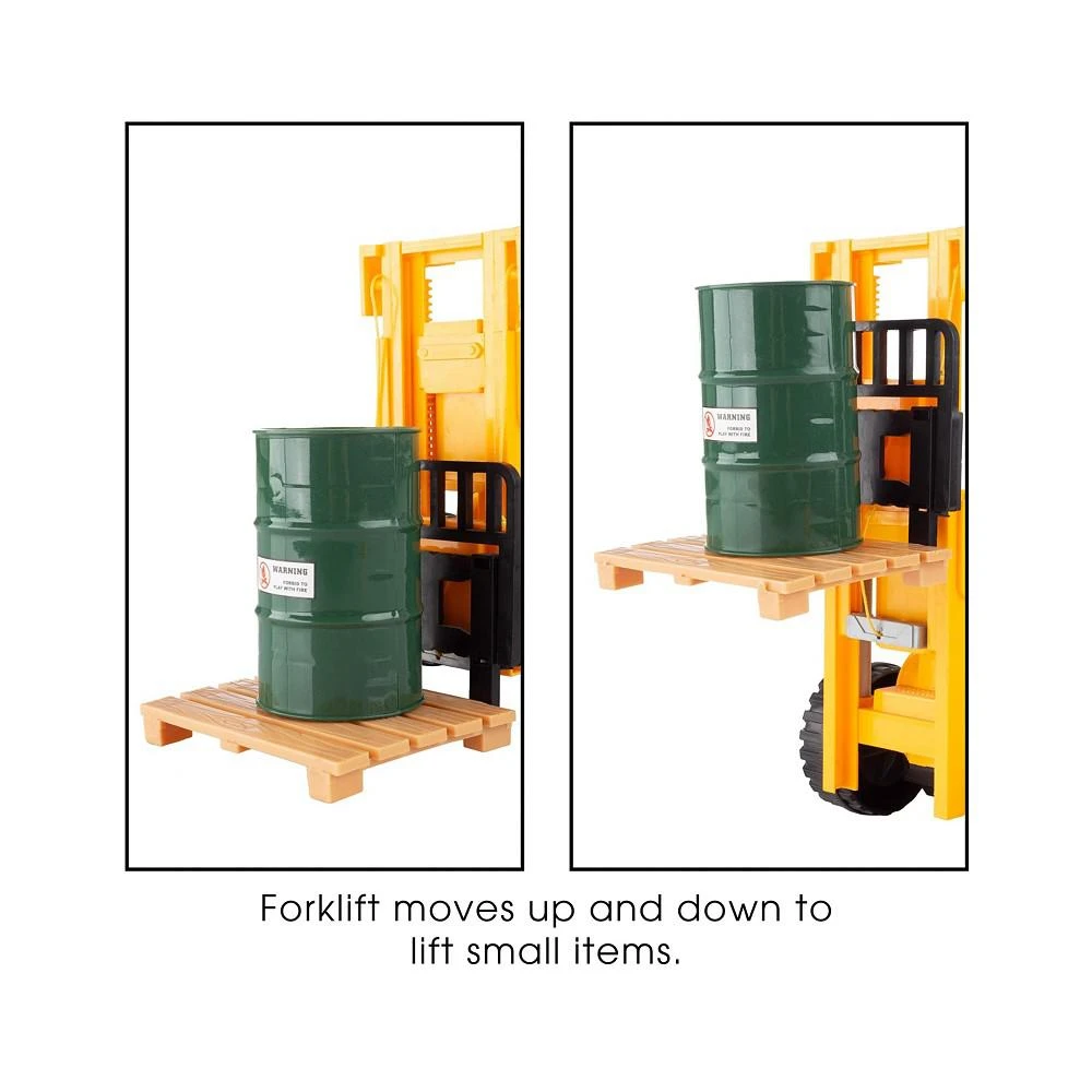 商品Trademark Global|Remote Control Toy Forklift 1:24 Scale,价格¥415,第3张图片详细描述