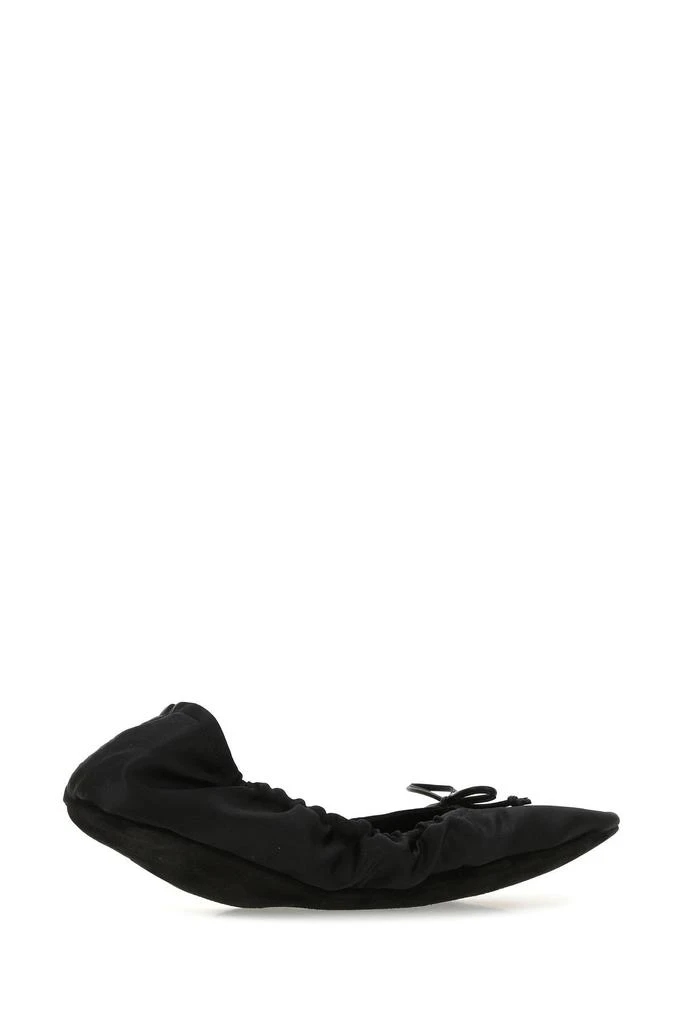 商品Miu Miu|Black satin ballerinas,价格¥4560,第2张图片详细描述