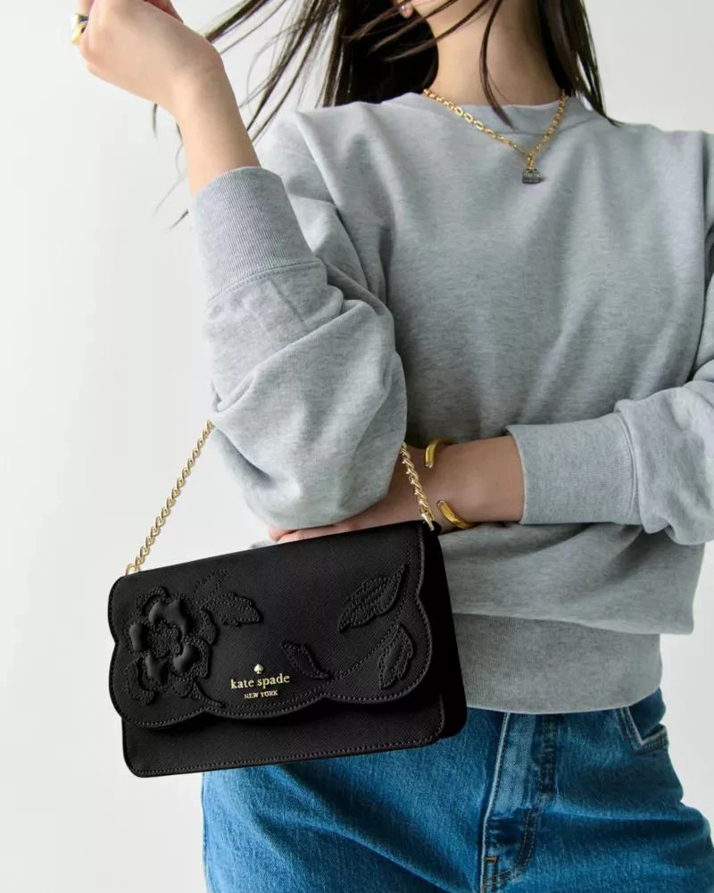 Madison Floral Applique Willow Mini Crossbody 商品