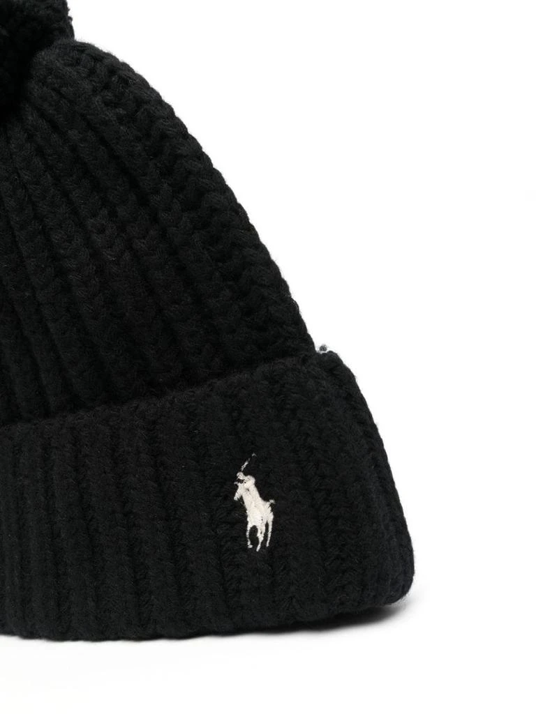 商品Ralph Lauren|Polo Ralph Lauren Pony Embroidered Ribbed Beanie,价格¥713,第2张图片详细描述