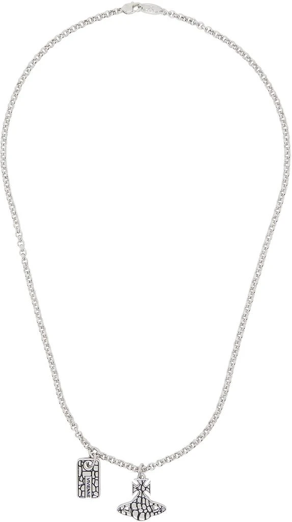 商品Vivienne Westwood|Silver Valerio Necklace,价格¥997,第1张图片