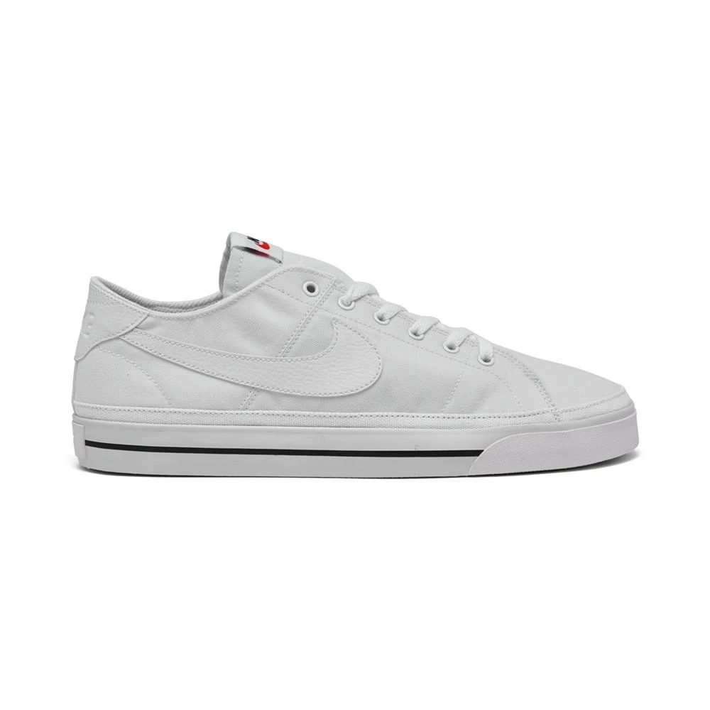 商品NIKE|Men's Court Legacy Canvas Casual Sneakers from Finish Line,价格¥306,第2张图片详细描述