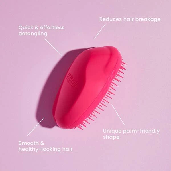 商品Tangle Teezer|Tangle Teezer The Original Hairbrush - Tropicana Green,价格¥114,第4张图片详细描述