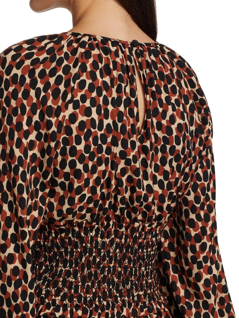 商品Kate Spade|Dotty Leopard Spin Dress,价格¥965,第4张图片详细描述