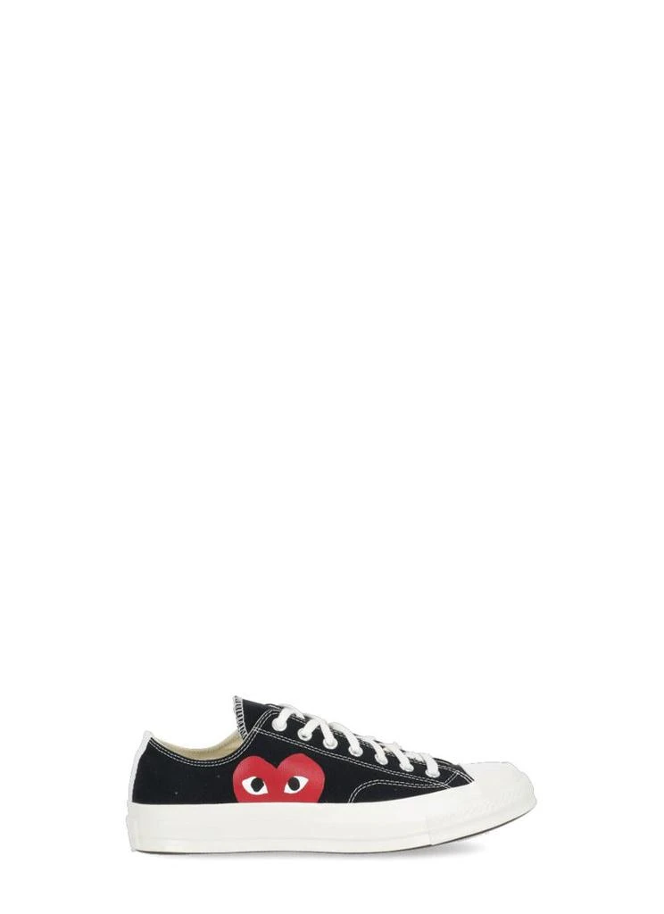 商品Comme des Garcons|COMME DES GARCONS PLAY CONVERSE Sneakers Black,价格¥1112,第1张图片