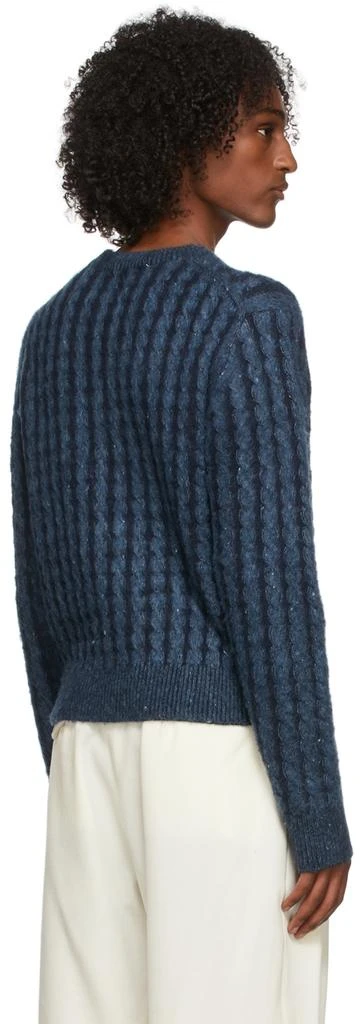 商品Acne Studios|Indigo Cable Knit Crewneck,价格¥1104,第3张图片详细描述
