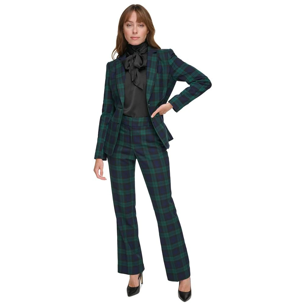 商品Tommy Hilfiger|Women's Plaid Two-Button Blazer,价格¥1092,第5张图片详细描述