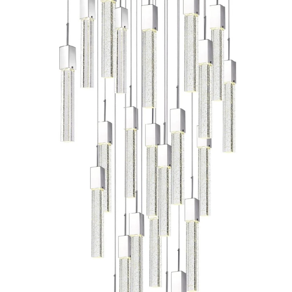 商品Finesse Decor|Sparkling Night Chandelier Vertical // XL  25  Light,价格¥27187,第1张图片