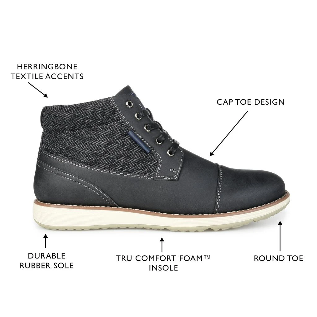 商品Vance Co.|Jones Cap Toe Ankle Boot,价格¥285,第5张图片详细描述