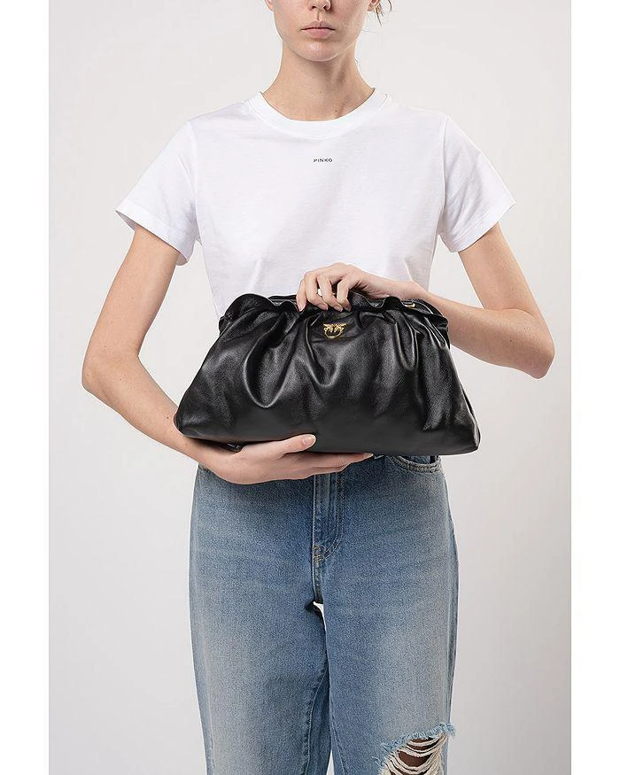 商品PINKO|Framed Leather Chain Clutch,价格¥2896,第3张图片详细描述