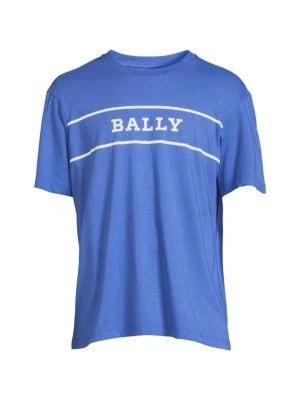 商品Bally|Logo Crewneck T Shirt,价格¥499,第3张图片详细描述