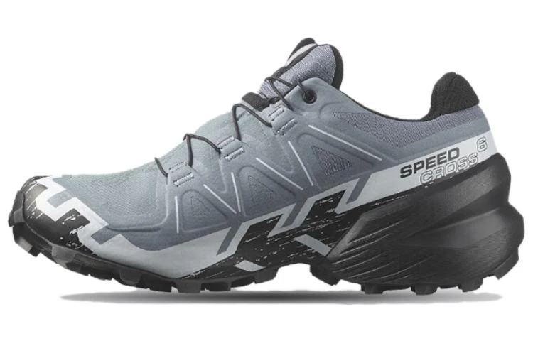 商品[国内直发] Salomon|萨洛蒙 Speedcross 6 GTX W舒适百搭 减震耐磨 低帮 徒步鞋 女款 蓝灰色,价格¥1328,第1张图片