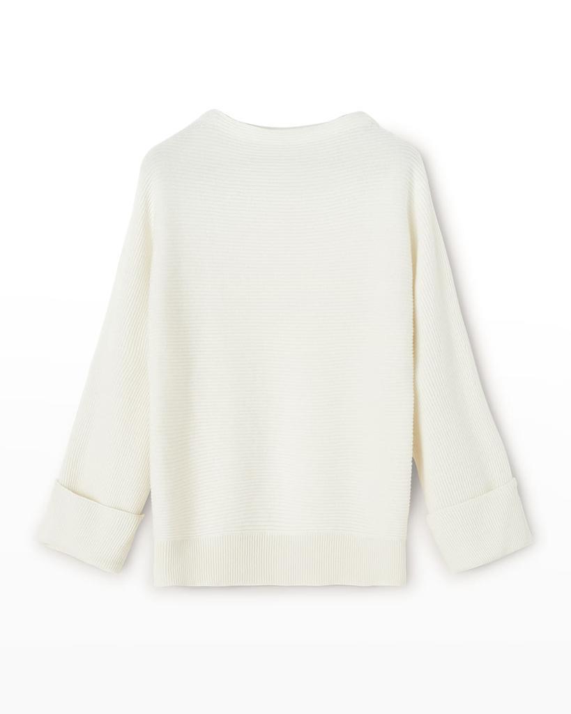 商品AGNONA|Rib Cashmere Tunic Shirt,价格¥14183,第4张图片详细描述