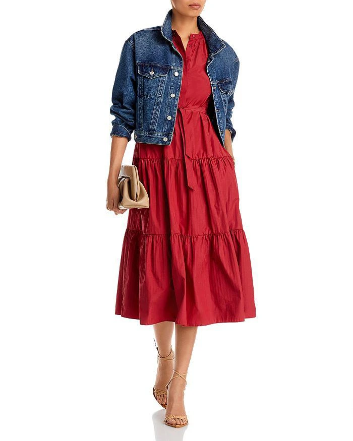 商品Derek Lam|Alexandra Puff Sleeve Midi Dress,价格¥2844,第2张图片详细描述