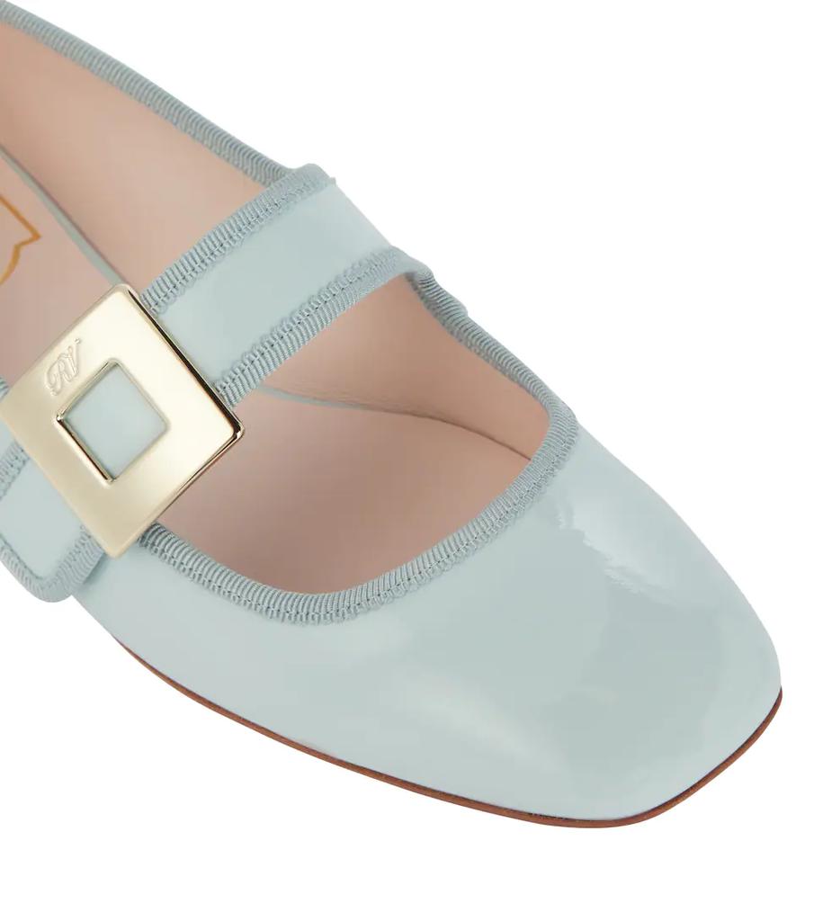 Très Vivier Babies patent leather ballet flats商品第6张图片规格展示