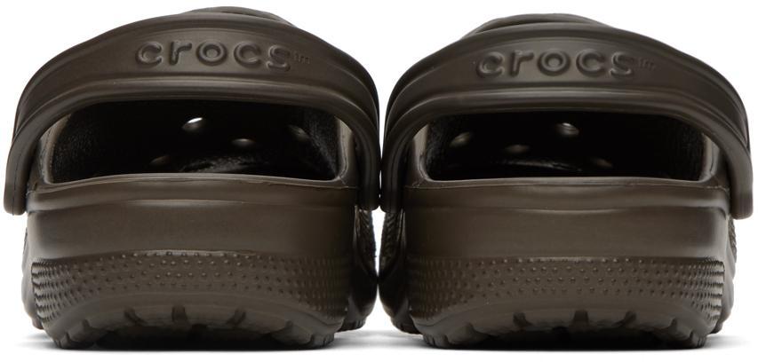 商品Crocs|Brown Classic Clogs,价格¥420,第4张图片详细描述