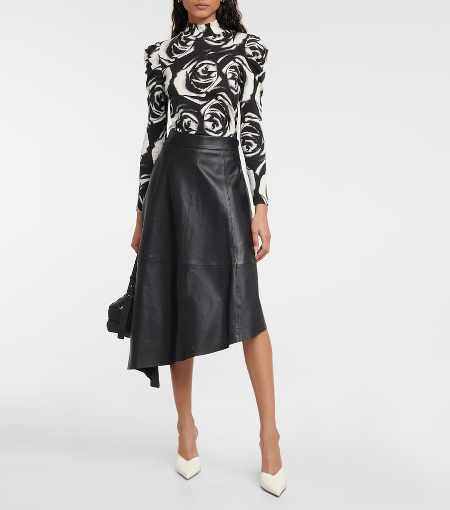 商品Diane von Furstenberg|Doha花卉高领针织上衣,价格¥3229,第2张图片详细描述