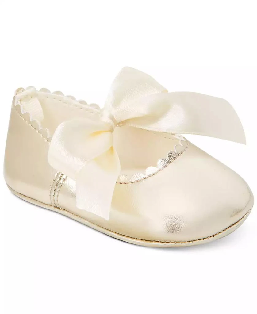 商品First Impressions|Baby Girls Soft Sole Ballet Flats, Created for Macy's,价格¥72,第1张图片