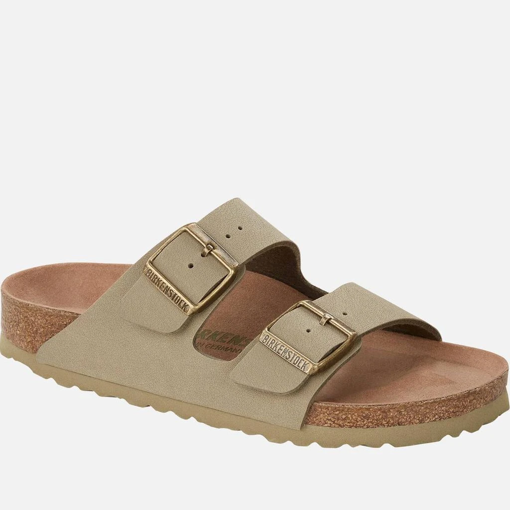 商品Birkenstock|BIRKENSTOCK ARIZONA SLIM FIT DOUBLE STRAP VEGAN LEATHER SANDALS,价格¥504,第1张图片